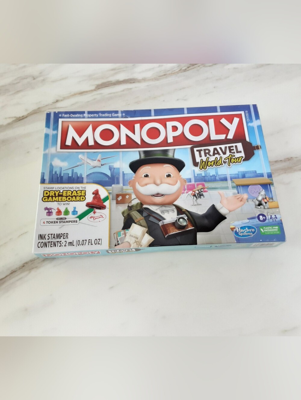 Hasbro MONOPOLY Travel World Tour Board Game